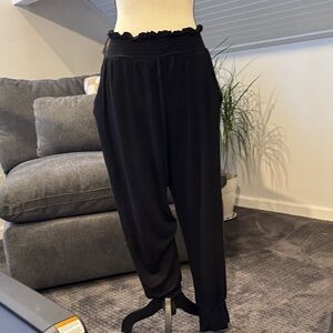 Elegant Black Women's Track Pants